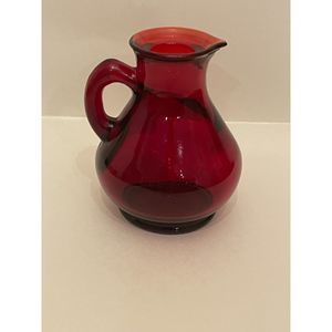 Vintage Avon Ruby Red Cruet